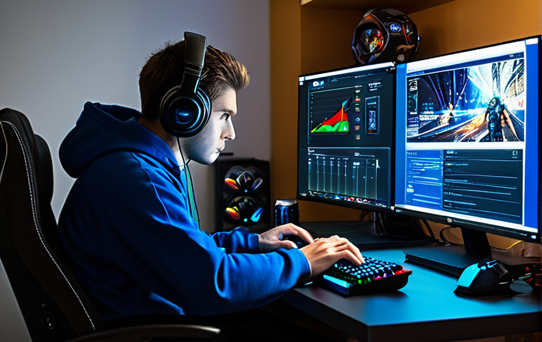 **
"A determined gamer intensely focused on their computer screen, surrounded by energy drinks and strategy guides, showcasing the dedication required to master Lineage. The scene should be brightly lit, emphasizing the gamer's concentration. Fully clothed, appropriate attire, safe for work, professional gaming setup, perfect anatomy, natural proportions, high quality."
**