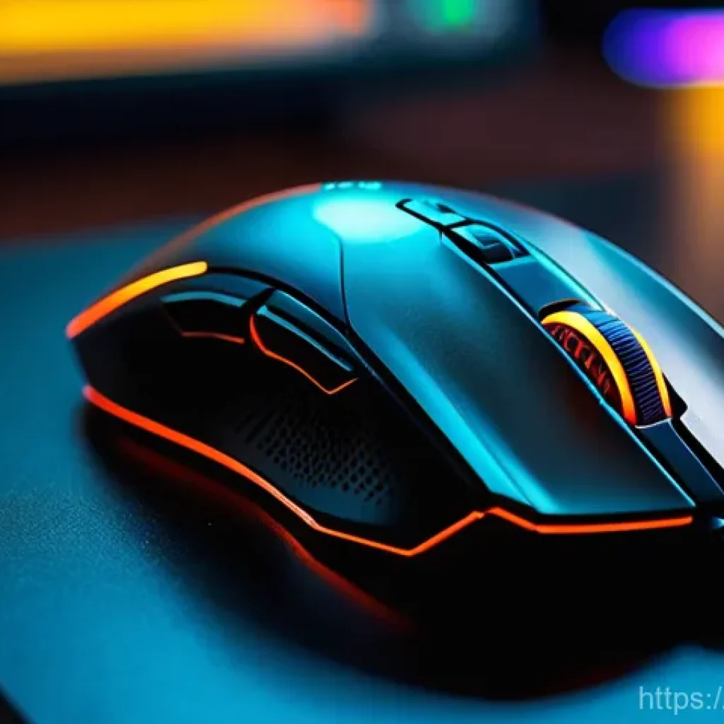 리니지 전용 마우스 설정 - **Prompt 1: Precision and Control in Action** "A close-up shot of a gamer's hands (gender-neutra...