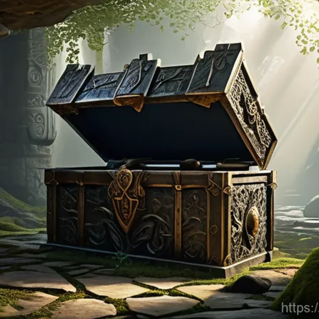 리니지 신규 업데이트 실험 - **A Moment of Discovery: Ancient Ruins and Treasured Loot** A male Human Knight, in his late twe...