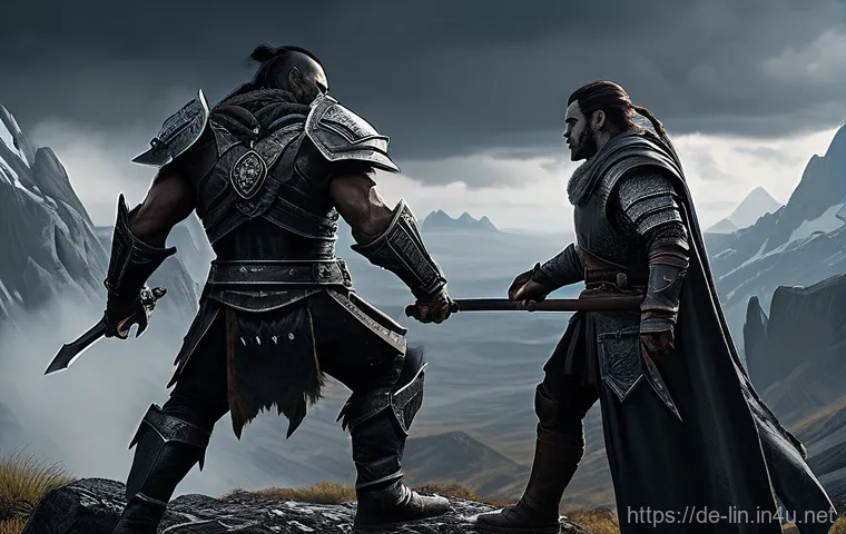 리니지 엔드게임 콘텐츠 - **"Siege of the Grand Castle"**: An epic, wide-shot fantasy illustration of a massive guild battle d...